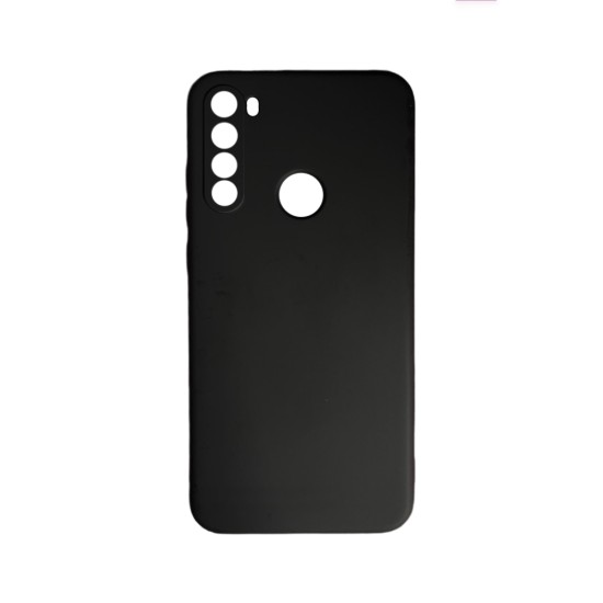 Capa de Silicone com Moldura de Câmera para Xiaomi Redmi 8t Preto