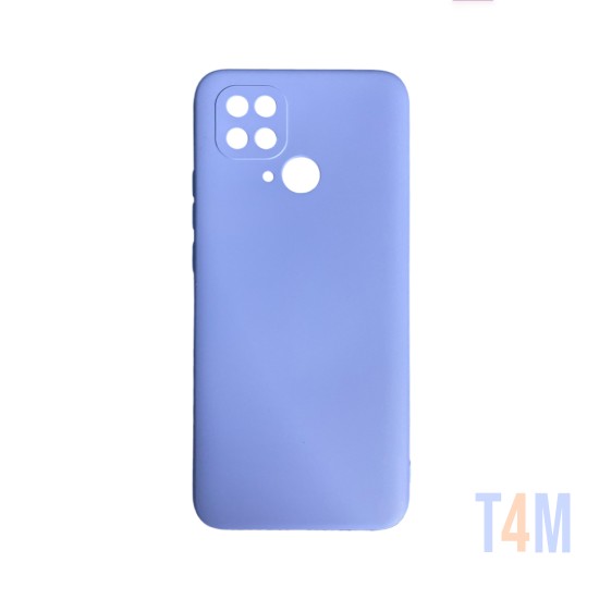 Capa de Silicone com Moldura de Câmera para Xiaomi Redmi 10c Roxo