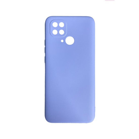 Capa de Silicone com Moldura de Câmera para Xiaomi Redmi 10c Roxo