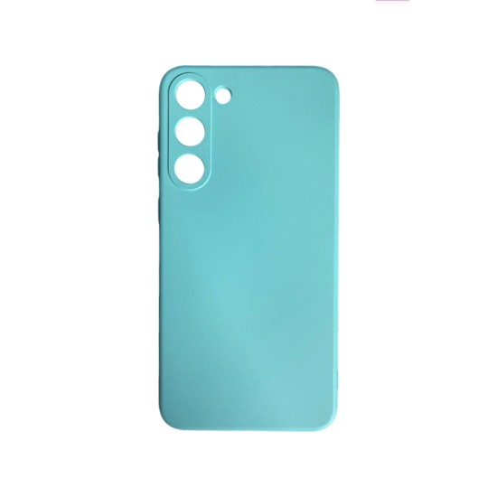 Funda de Silicona con Marco de Cámara para Samsung Galaxy S23 Plus ​Verde