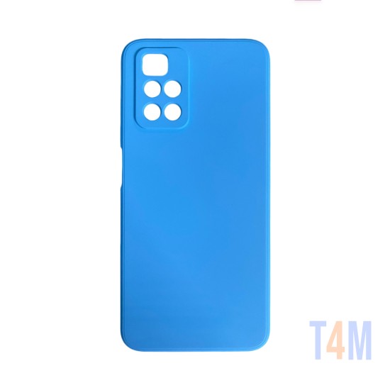 Silicone Case with Camera Shield for Xiaomi Redmi 10 Blue