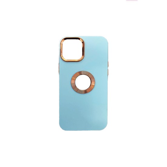 Capa de Silicone para Apple iPhone 12/12 Pro Céu Azul