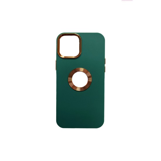 Capa de Silicone para Apple iPhone 12/12 Pro Verde