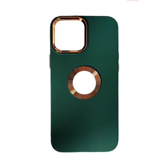 Capa de Silicone para Apple iPhone 13 Pro Max Verde