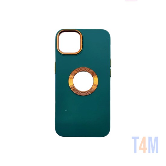 Funda de Silicona para Apple iPhone 13 Verde