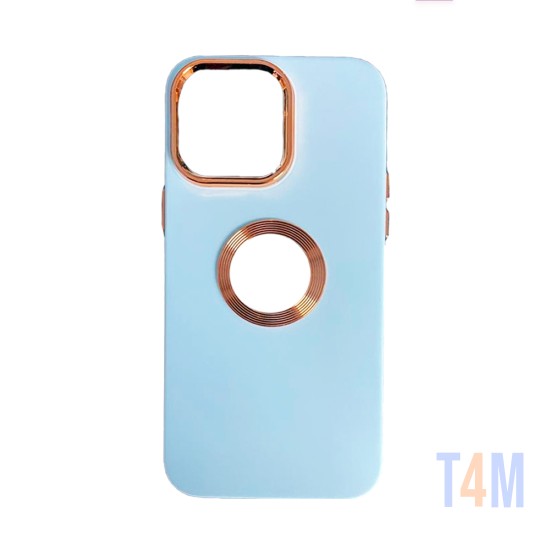 Capa de Silicone para Apple iPhone 14 Pro Max Céu Azul