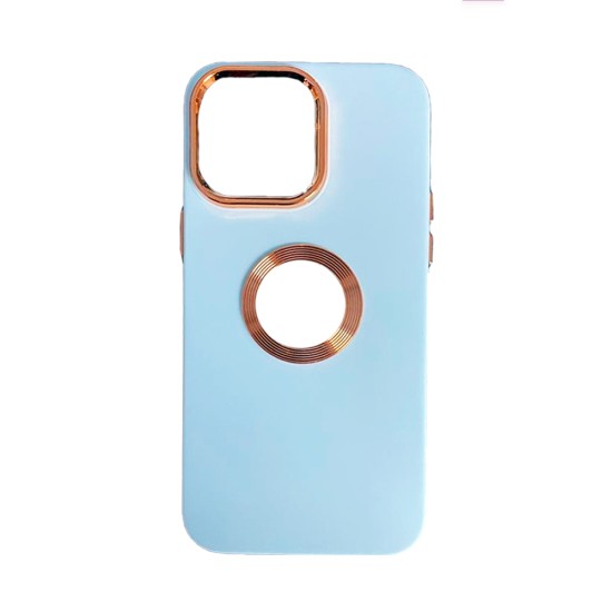 Capa de Silicone para Apple iPhone 14 Pro Max Céu Azul