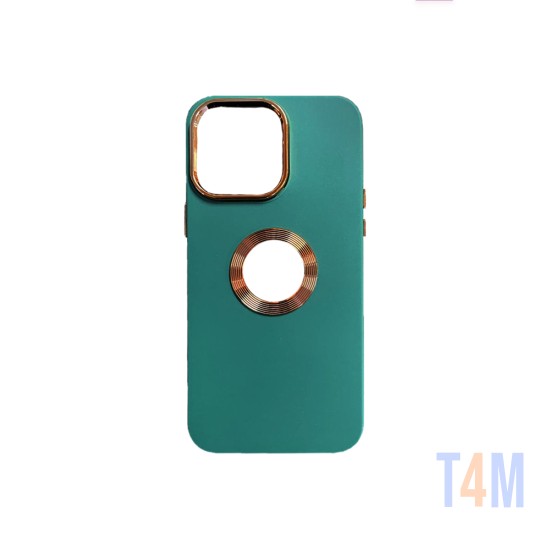 Capa de Silicone para Apple iPhone 14 Pro Verde