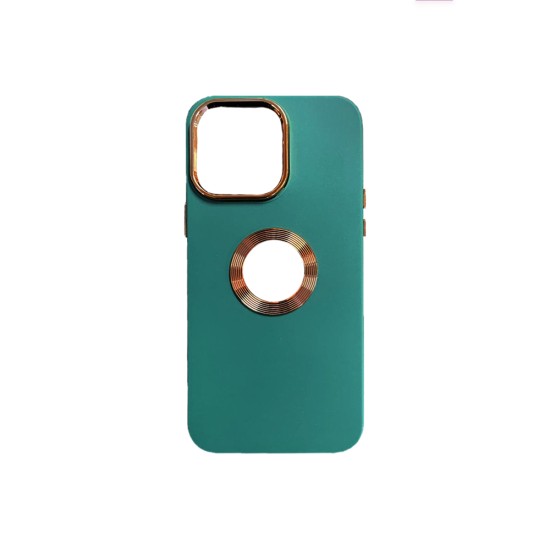 Capa de Silicone para Apple iPhone 14 Pro Verde