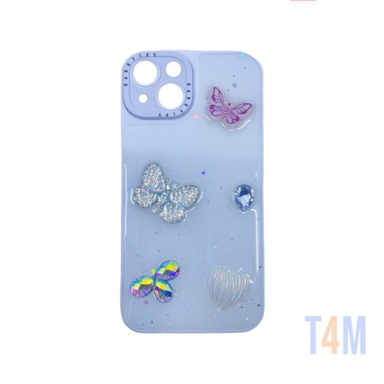 Designer Hard Case for Apple iPhone 14 White