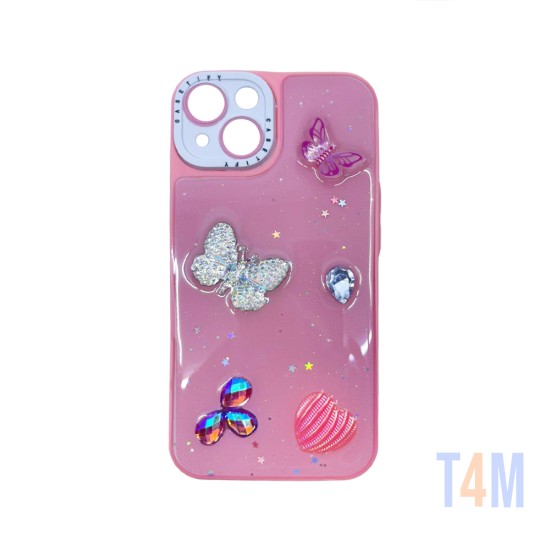 Designer Hard Case for Apple iPhone 14 Pink