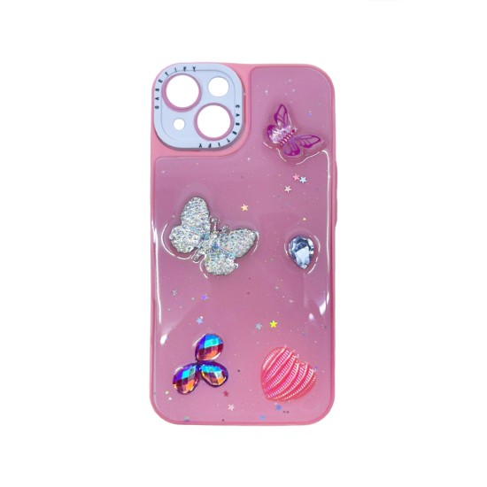 Designer Hard Case for Apple iPhone 14 Pink