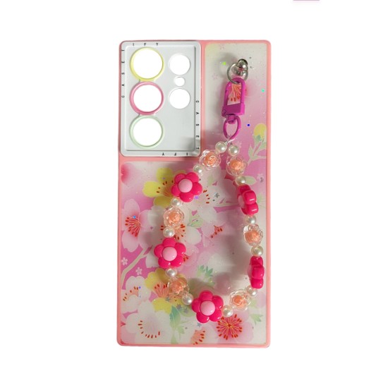 Funda Duro Designer para Samsung Galaxy S23 Ultra Rosa