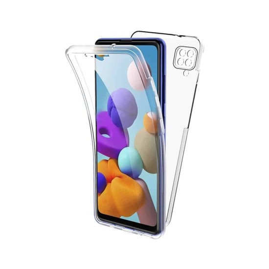 360º Silicon Case for Samsung Galaxy A42 5g Transparent