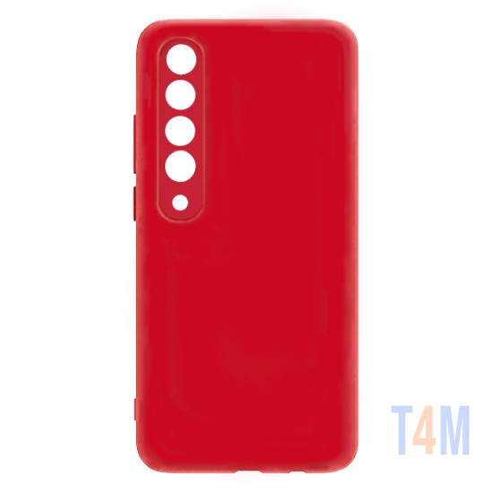 Silicone Case for Xiaomi Mi 10 Red