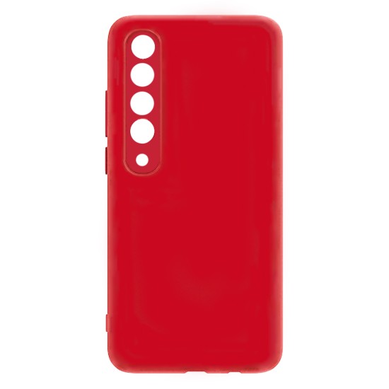 Capa de Silicone para Xiaomi Mi 10 Vermelho