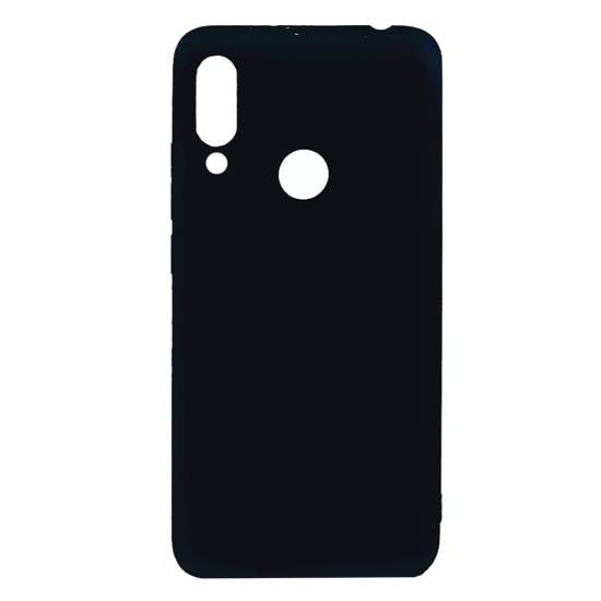 Capa de Silicone Macio para Xiaomi Redmi 7 Preto