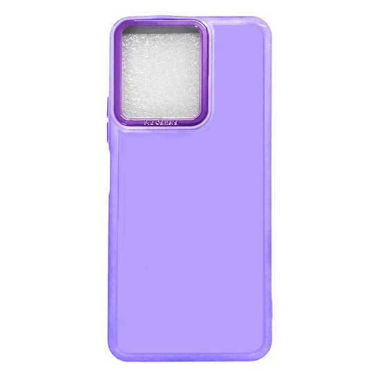 Capa de Silicone para Xiaomi 13C/Poco C65 Roxo