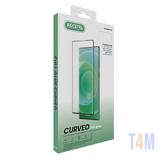 CURVED FULL GLUE GLASS PROTECTOR FOR SAMSUNG GALAXY S22 ULTRA TRANSPARENT