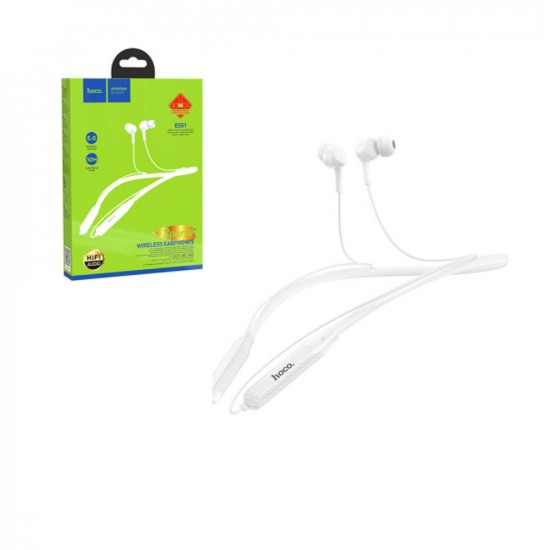 AURICULARES INALÁMBRICOS HOCO ES51 ERA SPORTS 130MAH BLANCO