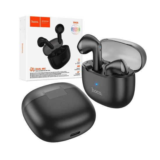 Hoco TWS Wireless Earbuds EW29 Depth ENC Noise Cancelation V5.3 Black