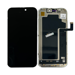 Touch+Display Apple Iphone 17 Pro Com IC Substituição (GX) Preto