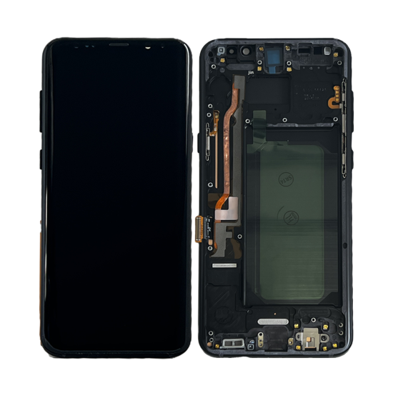 Touch+Display+Frame Samsung Galaxy S8 Plus G955 (Big Glass) Preto
