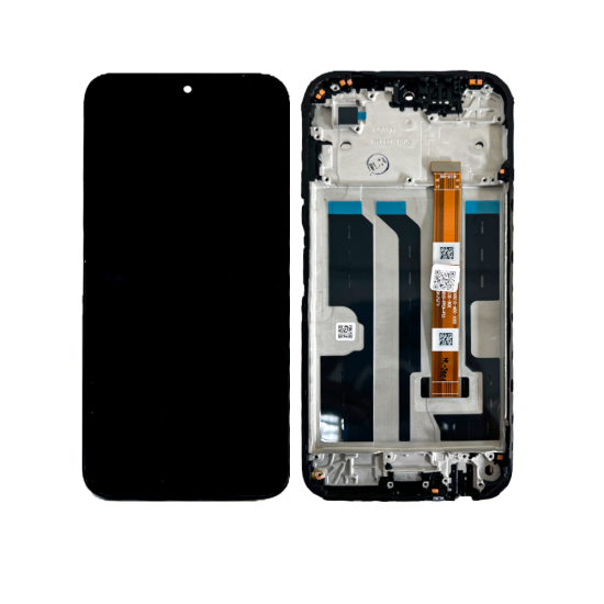 Touch+Display+Frame Oppo A6x Service Pack Preto
