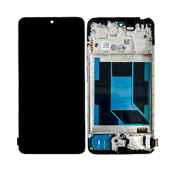 Touch+Display+Frame Xiaomi Redmi Note 14 4G (Short Glass) Preto