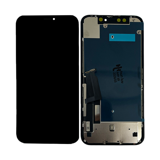 Touch+Display Apple Iphone XR Com IC Substituição (HUN LUV FHD) Preto