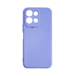 Capa de Silicone com Moldura de Câmera para Redmi 17 Roxo