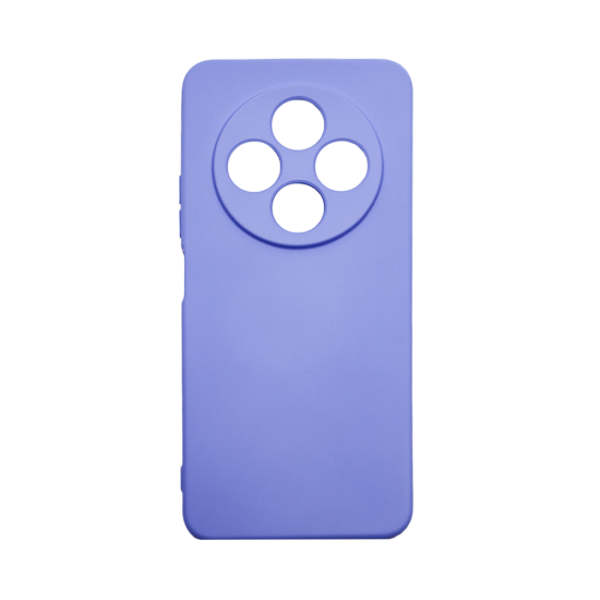 Capa de Silicone com Moldura de Câmera para Redmi 17C Roxo