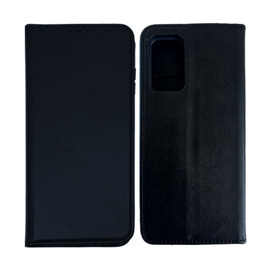 Capa Flip de Couro com Bolso Interno para Oppo Reno 16F / Reno 16FS Preto