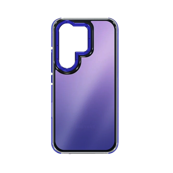 Capa rígida camaleão de designer para Samsung Galaxy S26 lilás