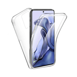 Capa de Silicone 360º para Oppo A5 5G Transparente