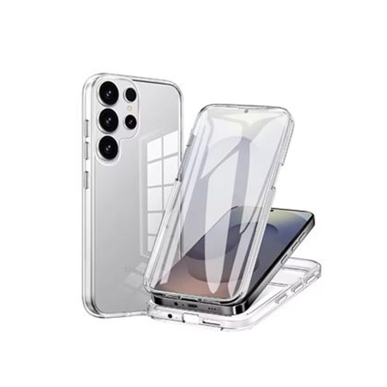 Capa de Silicone 360º para Samsung Galaxy S26 Transparente