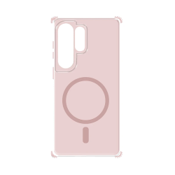 Capa Rígida De Designer Com Proteção Magnética Urbana Para Samsung Galaxy S26 Ultra Rosa