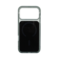 Designer Magnetic Acrylic Hard Case for Apple Iphone 17 Pro Max Black
