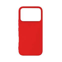 Capa de Silicone Macio para Honor 600/Honor 600 Pro Vermelho