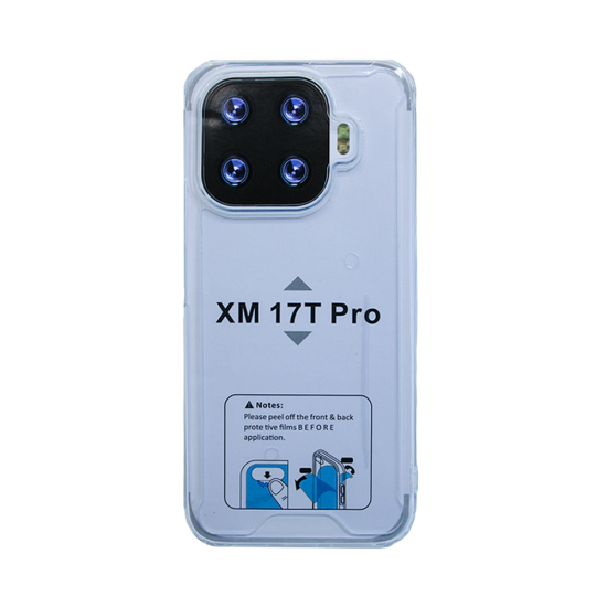 Capa Duro de Silicone para Xiaomi 17T Pro Transparente