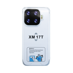 Capa Duro de Silicone para Xiaomi 17T Transparente