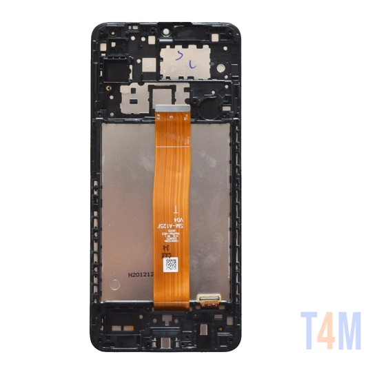 SAMSUNG GALAXY M12 ( SM-M127 ) TOUCH+LCD+FRAME ( GH82-25043A / GH82-25042A ) SERVICE PACK BLACK ORIGINAL