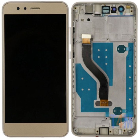 TOUCH+LCD+DISPLAY+FRAME HUAWEI P10 LITE DOURADO